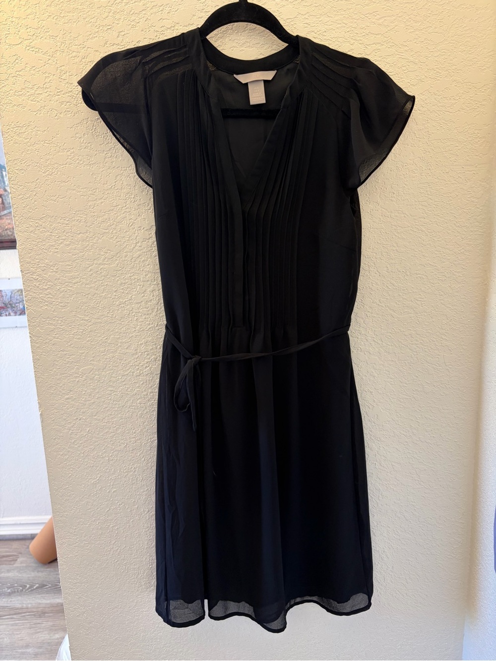 Black Mini Dress Size 0 - Classic, Business Casual, Timeless